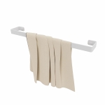 Biały wieszak na ręcznik NESTOR