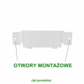 Biały wieszak na ręczniki NUTRIA