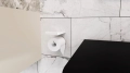 Biały uchwyt na papier toaletowy N6